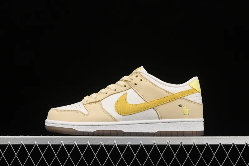 All categories Nk SB Dunk Series Nk SB Dunk Low Low-top sneakers Nk SB Dunk Low Dunk Series lemon yellow color low-top casual sports skateboard shoes DJ6902-700